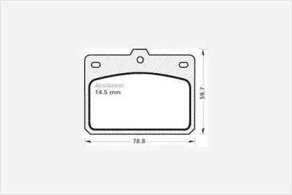 MGA 83 Колодки гальмівні MGA 83 Колодки гальмівні