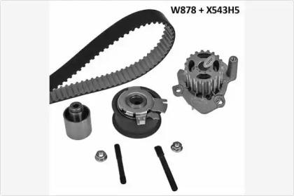 MGA 878K4 Комплект ременя ГРМ з водяним насосом і роликами MGA 878K4 Комплект ременя ГРМ з водяним насосом і роликами