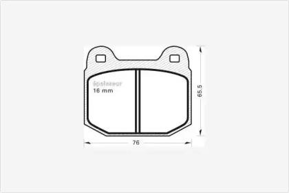 MGA 96 Колодки тормозные MGA 96 Колодки тормозные