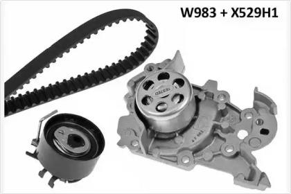 MGA 983K1 Комплект ременя ГРМ з водяним насосом і роликами MGA 983K1 Комплект ременя ГРМ з водяним насосом і роликами