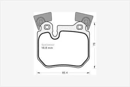 MGA 986 Колодки гальмівні MGA 986 Колодки гальмівні