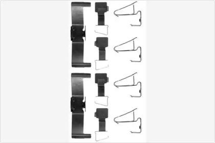 MGA A129 Монтажний комплект гальмівних колодок