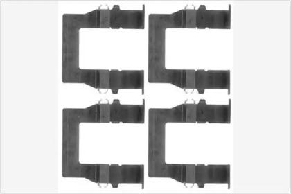 MGA A151 Монтажний комплект гальмівних колодок