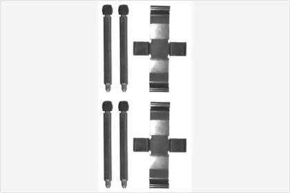 MGA A154 Монтажний комплект гальмівних колодок MGA A154 Монтажний комплект гальмівних колодок