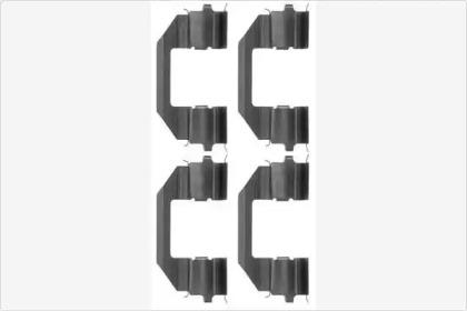 MGA A156 Монтажний комплект гальмівних колодок MGA A156 Монтажний комплект гальмівних колодок