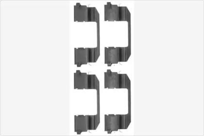 MGA A162 Монтажний комплект гальмівних колодок MGA A162 Монтажний комплект гальмівних колодок