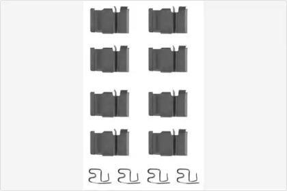 MGA A169 Монтажний комплект гальмівних колодок