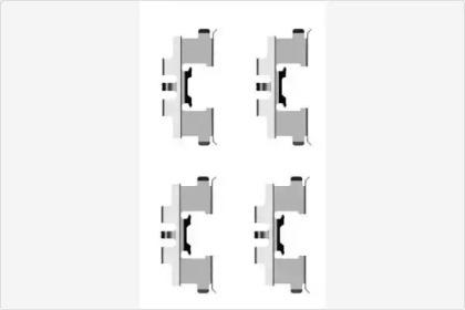 MGA A255 Spring set disc brake MGA A255 Spring set disc brake