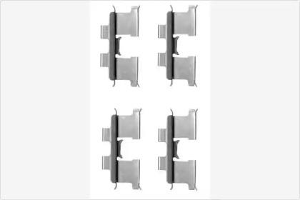 MGA A257 Монтажний комплект гальмівних колодок MGA A257 Монтажний комплект гальмівних колодок
