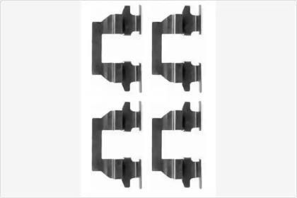 MGA A258 Комплект монтажный дисковых тормозных колодок MGA A258 Комплект монтажный дисковых тормозных колодок