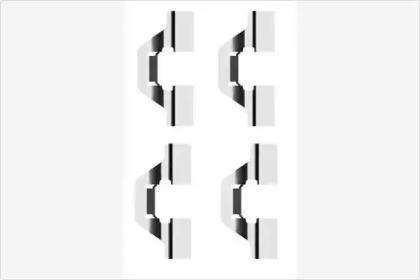 MGA A263 Spring set disc brake