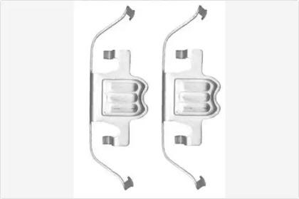 MGA A280 Монтажний комплект гальмівних колодок MGA A280 Монтажний комплект гальмівних колодок