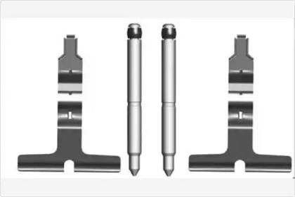 MGA A286 Монтажний комплект гальмівних колодок MGA A286 Монтажний комплект гальмівних колодок