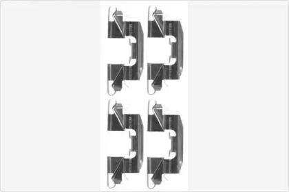 MGA A301 Комплект монтажный дисковых тормозных колодок MGA A301 Комплект монтажный дисковых тормозных колодок