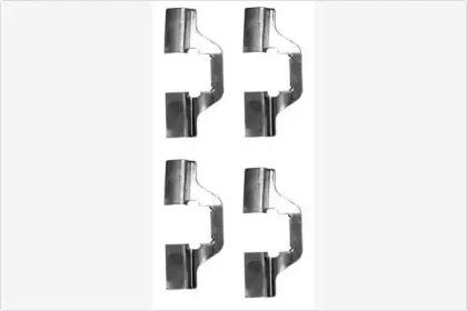 MGA A317 Монтажний комплект гальмівних колодок