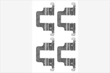 MGA A324 Монтажний комплект гальмівних колодок MGA A324 Монтажний комплект гальмівних колодок