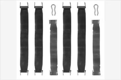 MGA A34 Монтажний комплект гальмівних колодок