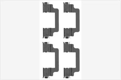 MGA A354 Монтажний комплект гальмівних колодок