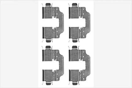 MGA A357 Монтажний комплект гальмівних колодок
