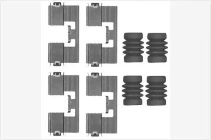 MGA A371 Комплект монтажный дисковых тормозных колодок MGA A371 Комплект монтажный дисковых тормозных колодок