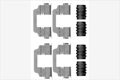 MGA A372 Монтажний комплект гальмівних колодок