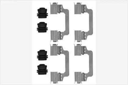 MGA A401 Комплект монтажный дисковых тормозных колодок