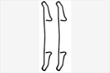 MGA A43 Монтажний комплект гальмівних колодок