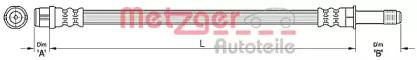Metzger 4110434 Шланг гальмівний Metzger 4110434 Шланг гальмівний