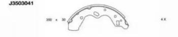 Nipparts J3503041 Brake pads
