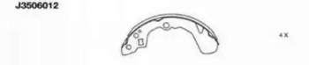 Nipparts J3506012 Brake pads Nipparts J3506012 Brake pads