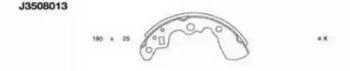 Nipparts J3508013 Brake pads Nipparts J3508013 Brake pads