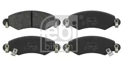 Febi 16387 Колодки тормозные Febi 16387 Колодки тормозные