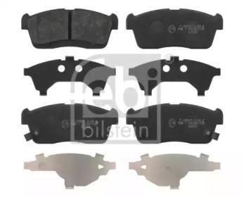 Febi 16662 Колодки гальмівні Febi 16662 Колодки гальмівні