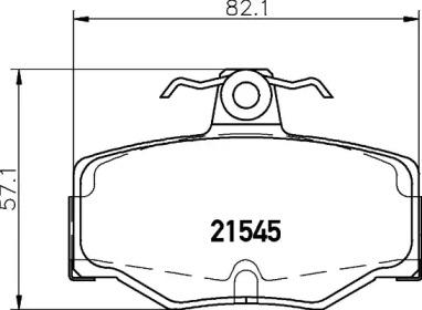 Nisshinbo NP2050 Brake pads Nisshinbo NP2050 Brake pads
