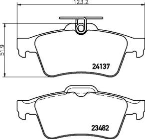Nisshinbo NP5009 Brake pads Nisshinbo NP5009 Brake pads