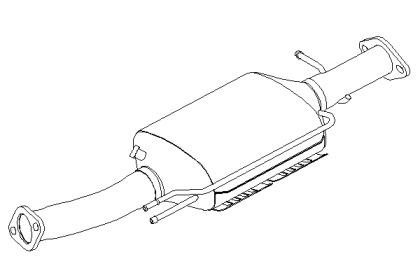 Klarius 399190 Сажевий фільтр Klarius 399190 Сажевий фільтр
