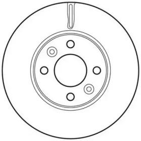 Jurid 562636JC Диск гальмівний