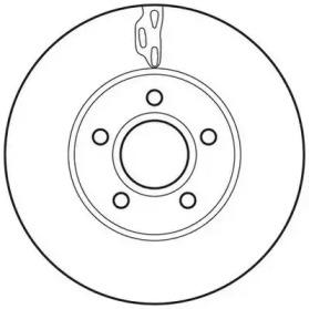 Jurid 562752JC Brake disc Jurid 562752JC Brake disc
