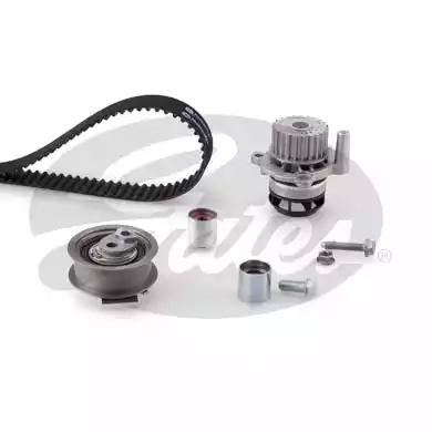 Gates KP15604XS-2 Комплект ременя ГРМ з водяним насосом і роликами
