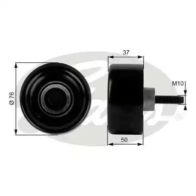 Gates T36186 Ролик направляючий Gates T36186 Ролик направляючий