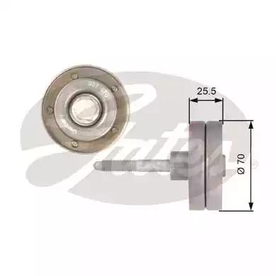 Gates T36382 Ролик натяжной Gates T36382 Ролик натяжной