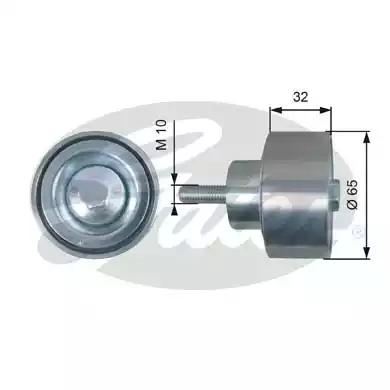 Gates T36516 Ролик натяжной Gates T36516 Ролик натяжной