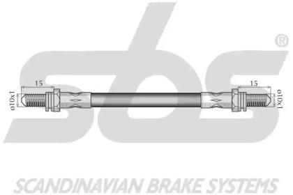 S.B.S. 1330852593 Шланг гальмівний