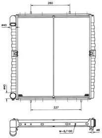 Wilmink Group WG1721479 Радіатор Wilmink Group WG1721479 Радіатор