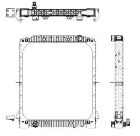 Wilmink Group WG1721528 Радиатор охлаждения двигателя