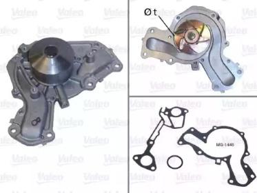 Valeo 506633 Насос охолоджуючої рідини