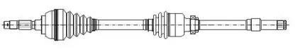 Cifam 655-1232 Drive shaft assy Cifam 655-1232 Drive shaft assy