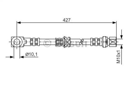Bosch 1 987 476 690 Hose assy brake