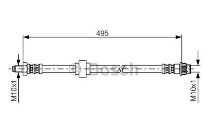 Bosch 1 987 476 953 Hose assy brake