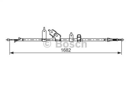 Bosch 1 987 477 070 Brake cable